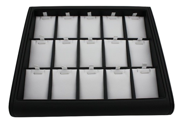 Pendant Tray with White Inserts