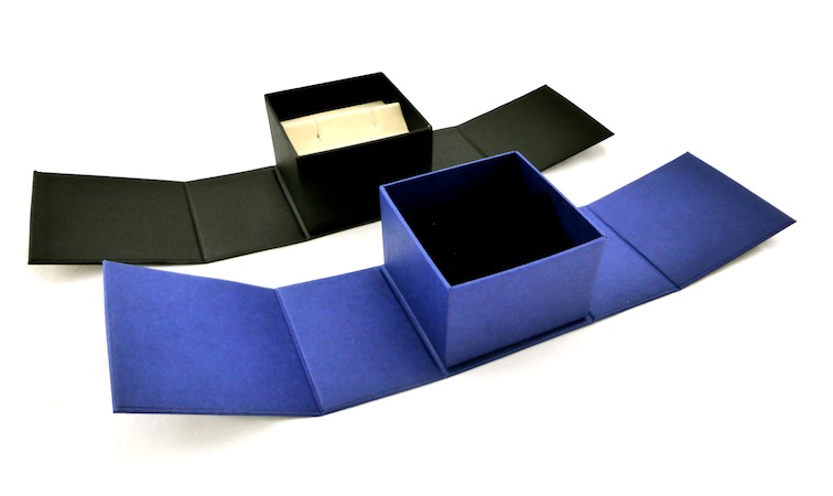 Blue Cufflink Box