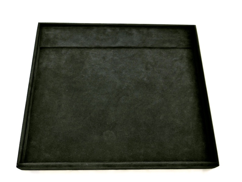 Black Suede Jewellery Display Trays Products Platinum Packaging