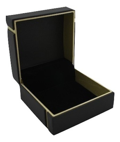 Rubber textured Earring Box