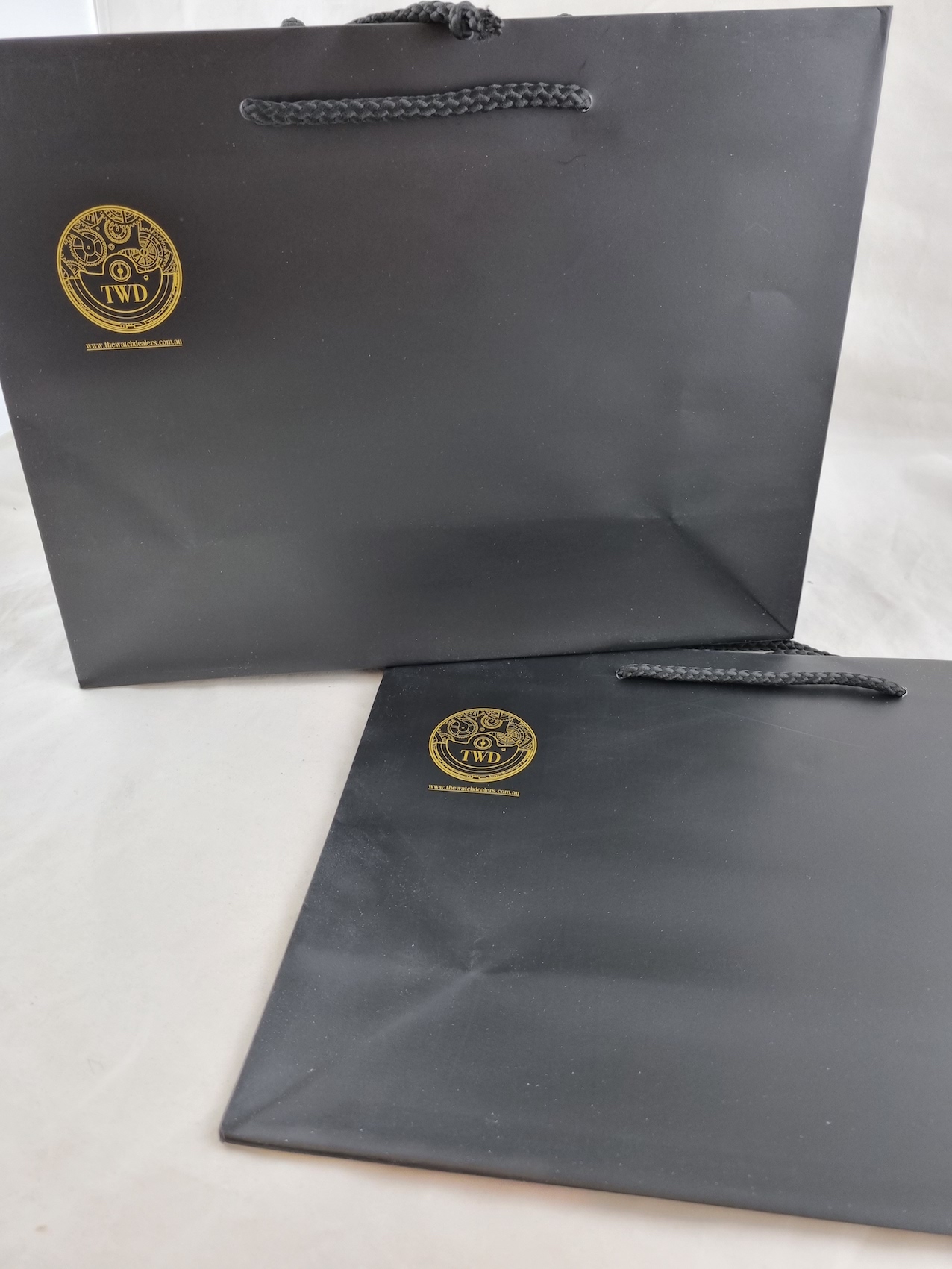 Thick rope black carry bags
