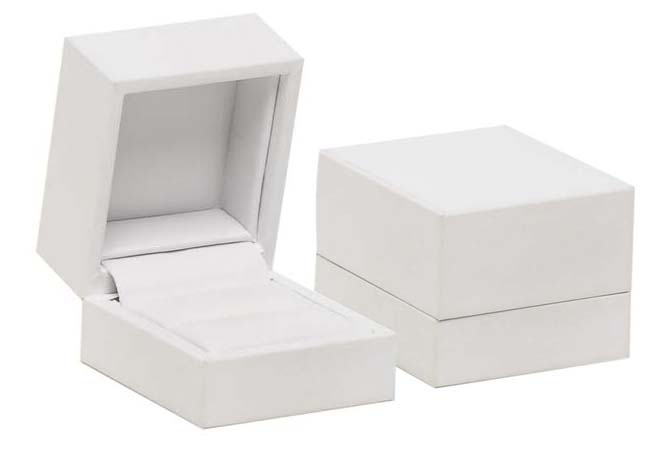 Pure White Ring Box